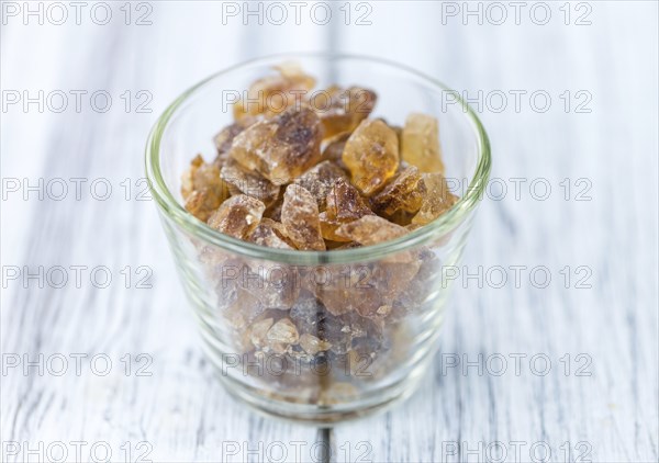 Brown Rock Candy (detailed close-up shot, selective focus)