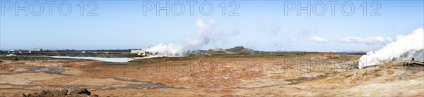 The Gunnuhver geothermal Area in western Iceland