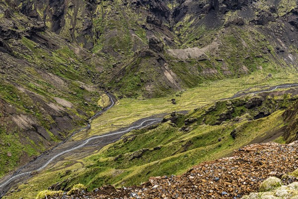 Stunning shot at Eyjafjallajokull area in the western part of Iceland