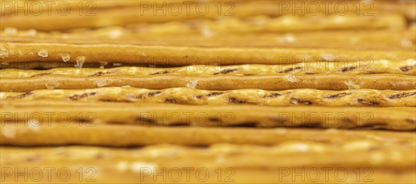 Some fresh made Sal Sticks as detailed close up shot