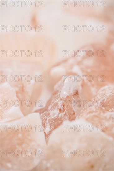 Pink himalayan Salt (selective focus) asdetailed close-up shot
