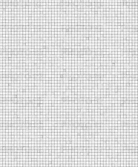 Graph paper with a consistent grid pattern used for drawing and mathematical calculations,