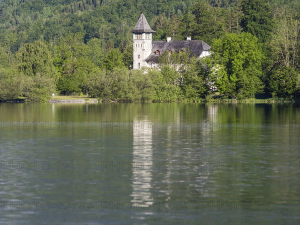 Grundlsee Castle, Grundlsee, Salzkammergut, Styria, Austria, Europe