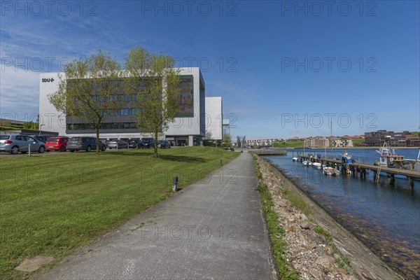 Sonderborg, Als, Sonderburg, Syddansk Universitet, SDU, University of Southern Denmark, jetty,