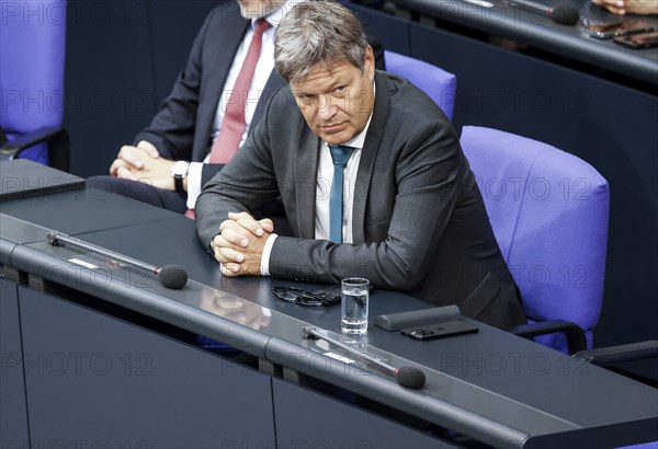 Federal Minister of Economics Robert Habeck in the Bundestag, Berlin, 06/06/2024, Berlin, Berlin,
