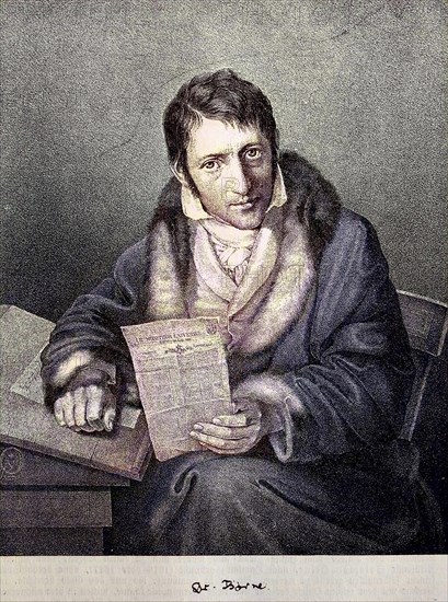 Carl Ludwig Börne, 6 May 1786, 12 February 1837, was a German journalist, literary and theatre