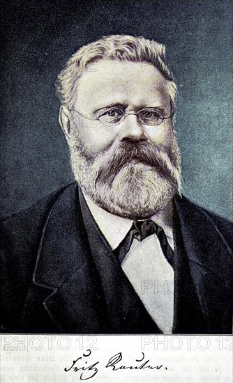 Fritz Reuter, actually Heinrich Ludwig Christian Friedrich Reuter, 7 November 1810, 12 July 1874,