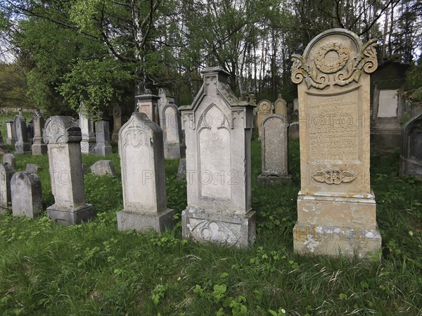 Jewish cemetery, Jewish cemetery Burgkunstadt, one of the largest Jewish country cemeteries in