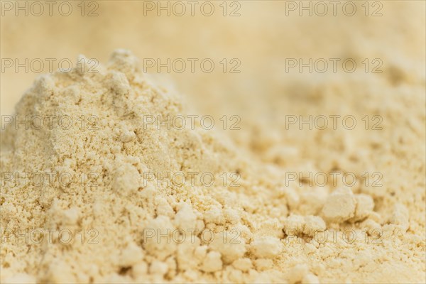 Fresh Whole Powdered Eggs as detailed close-up shot (selective focus)