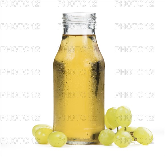 Some Grape Juice isolated on white (selective focus)