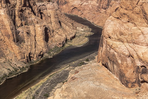 Horseshoe Bend, Colorado River at Grand Canyon, Arizona, USA, North America