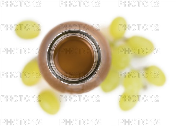 Some Grape Juice isolated on white (selective focus)