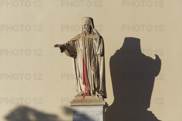 Statue of Gregory V, ecumenical patriarch, martyr, University of Athens, Greece, Europe