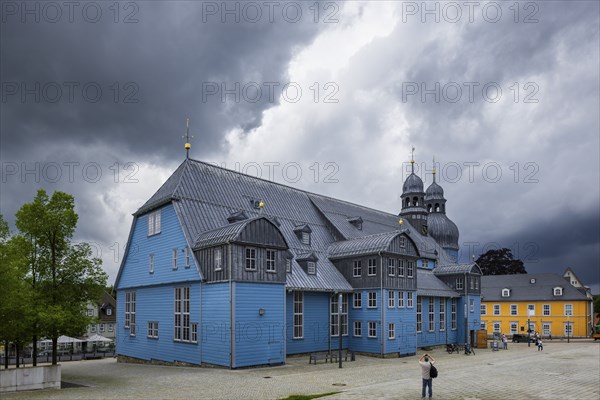 The Protestant-Lutheran Marktkirche zum Heiligen Geist is the historic main church in the Clausthal