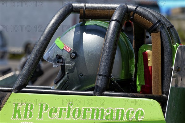 Motorsport, drag racing, pilot in a race car, Napierville, Province of Quebec, Canada, North