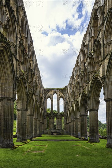 Rievaulx Abbey, North York Moors National Park, North Yorkshire, England, UK