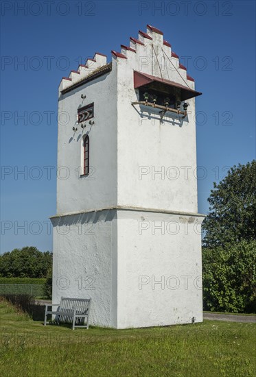 Old transformer house in Tomelilla, Skane county, Sweden, Scandinavia, Europe