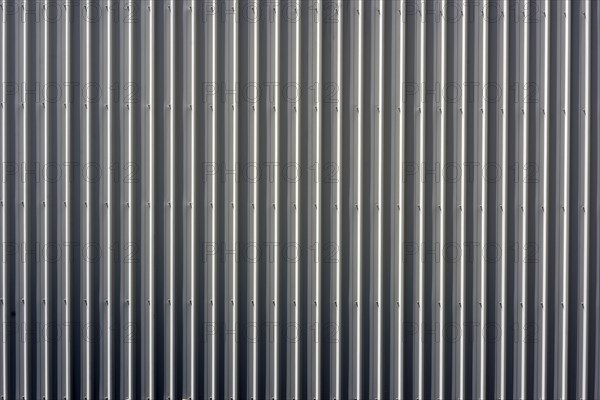 Background of corrugated iron wall