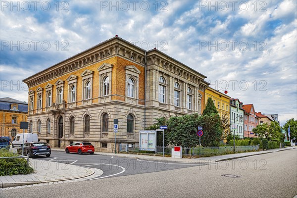 Eleonorenstrasse in Meiningen, Thuringia, Germany, Europe