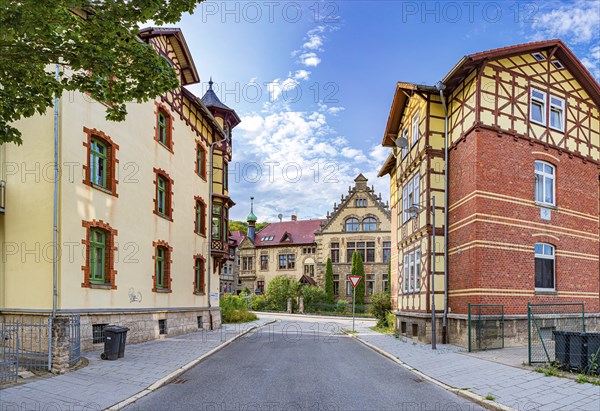 Am Mittleren Rasen in Meiningen, Thuringia, Germany, Europe