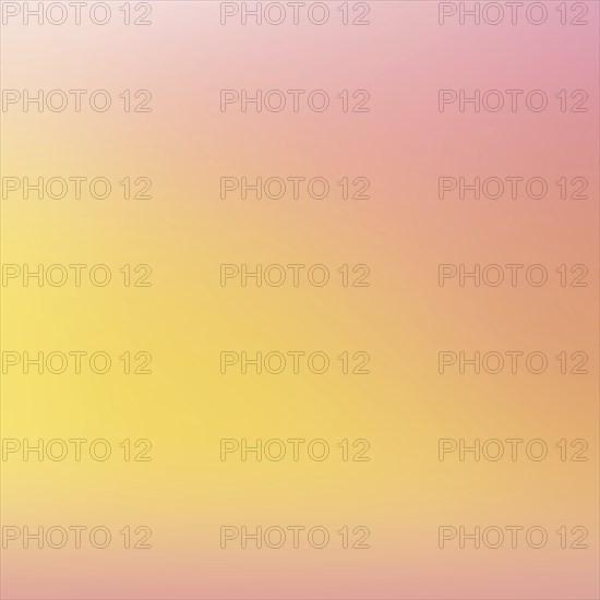 Warm gradient image blending soft yellow, pink, and hints of orange smoothly, AI generated