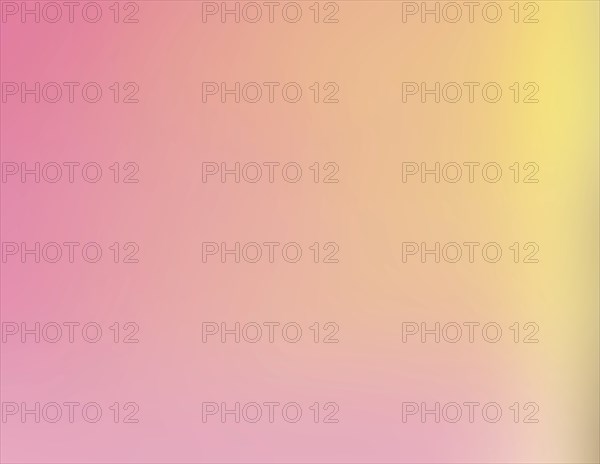 Soft abstract gradient image with a seamless blend of pink, orange, and yellow tones, AI generated