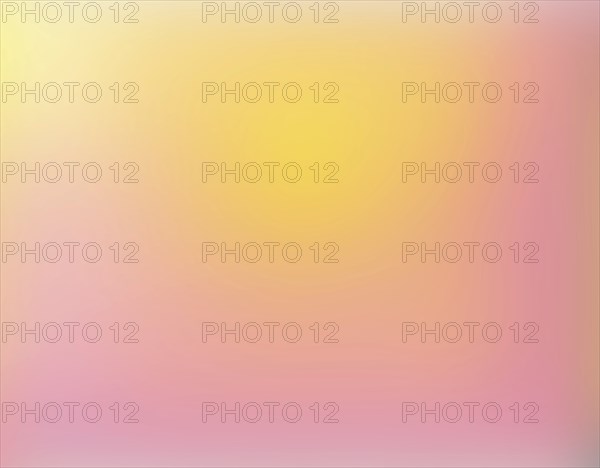 Abstract gradient background with a soft blend of pink and yellow hues, giving a pastel effect, AI
