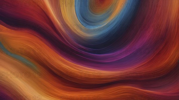 Artifical Intelligence generated wave design background. Abstract background wavy lines background