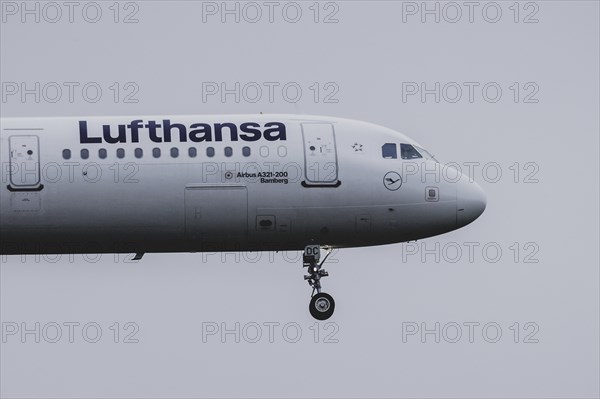 A Lufthansa aircraft, photographed at Berlin Brandenburg Airport 'Willy Brandt'Äô (BER) in