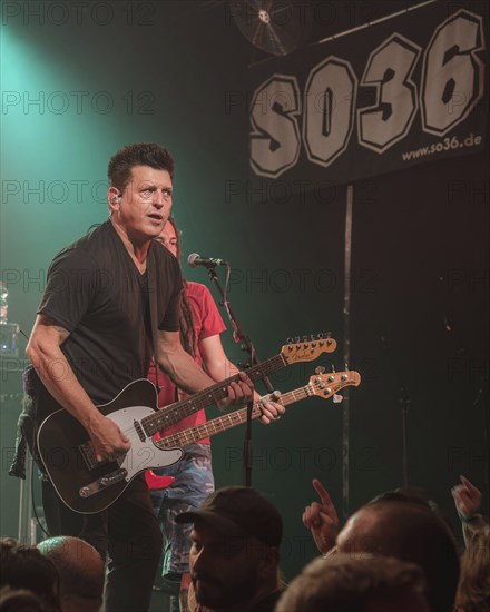 Chris Demakes, singer and guitarist of Less Thank Jake live at Berlin SO36 on 31.07.2024