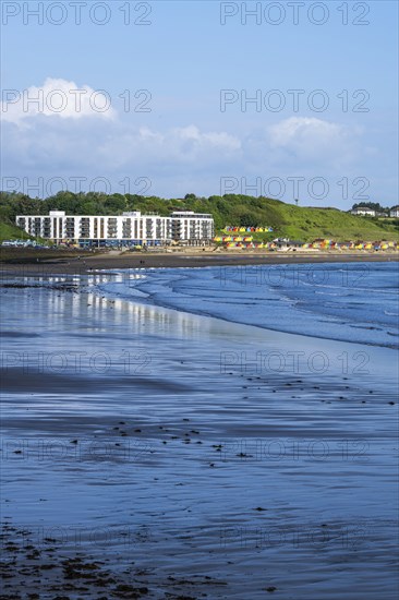 North Bay Beach and North Bay Promenade, Scarborough, North Yorkshire, England, United Kingdom,