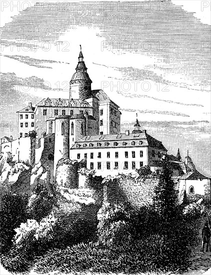 Frydlant Castle, Friedland, on the edge of the town of Frydlant v Cechach in Okres Liberec, Czech