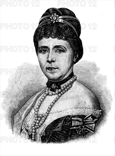 Princess Augusta Marie Luise Katharina of Saxe-Weimar-Eisenach, 30 September 1811, 7 January 1890,