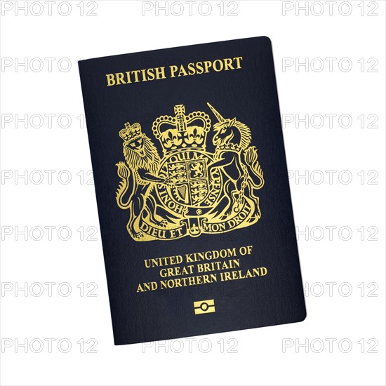 British Biometric Blue Passport