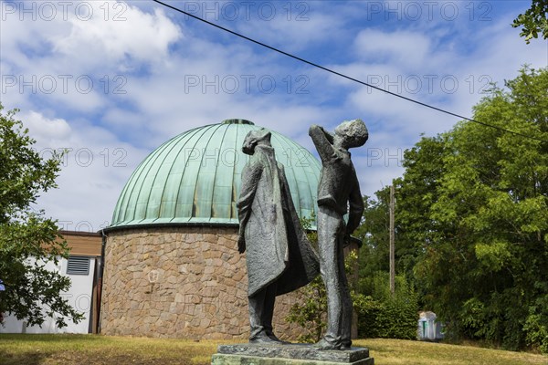 The public observatory Adolph Diesterweg or Sternwarte Radebeul is an observatory and planetarium