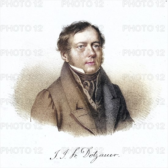 Justus Johann Friedrich Dotzauer (born 20 January 1783 in Häselrieth near Hildburghausen, died 6