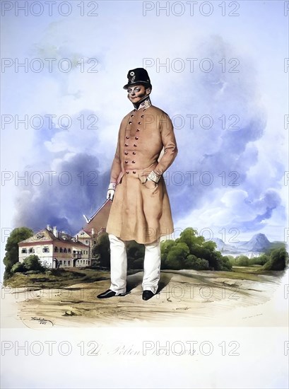 Ferenc Jozsef Count Gyulay of Maros-Nemeth and Nadaska, (born 1 September 1798 in Pest, died 21