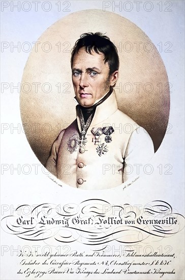 Ludwig Graf Folliot de Crenneville (born 22 June 1813, died 21 April 1876) was an Austrian cavalry