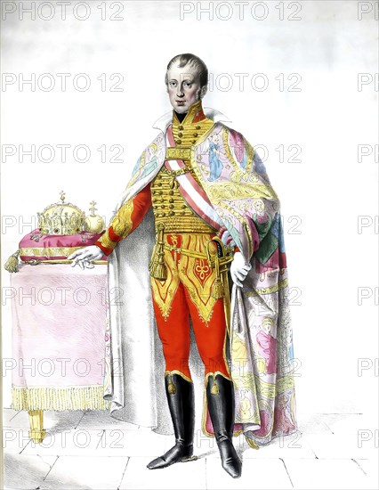 Ferdinand I Karl Leopold Joseph Franz Marcellin, called the Kind, (born 19 April 1793 in Vienna,