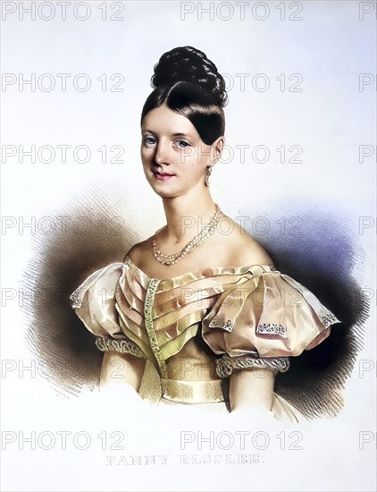 Fanny Elssler, real name Franziska Elssler (born 23 June 1810 in Gumpendorf, died 27 November 1884