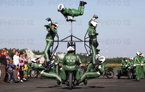 Berlin, 19.09.2009, The Berlin Police Motorcycle Sports Group, Berlin, Germany, Europe