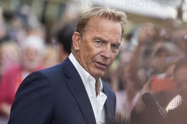 Kevin Costner at the premiere of Horizon in Berlin's Zoo Palast on 04/08/2024