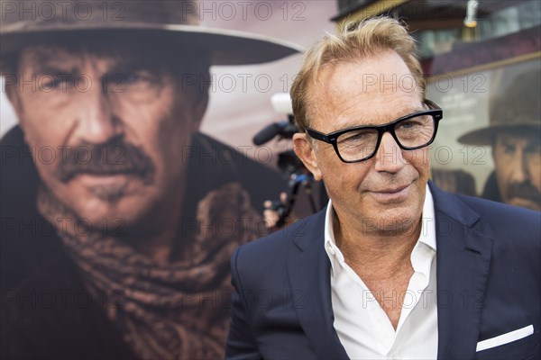 Kevin Costner at the premiere of Horizon in Berlin's Zoo Palast on 04/08/2024
