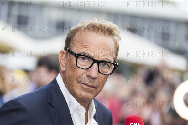 Kevin Costner at the premiere of Horizon in Berlin's Zoo Palast on 04/08/2024