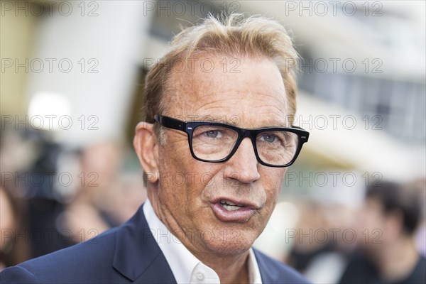Kevin Costner at the premiere of Horizon in Berlin's Zoo Palast on 04/08/2024