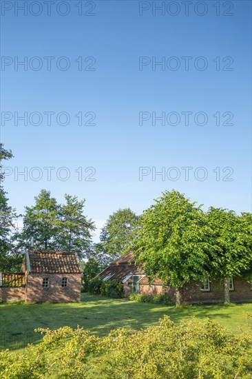 Altes Fehnhaus, Museum, Heitens Haus, Moormerland, East Frisia, Lower Saxony, Germany, Europe