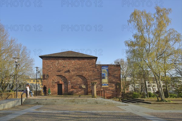 Historic Casimir Castle built in 1934, Building, Kaiserslautern, Rhineland-Palatinate, Germany,