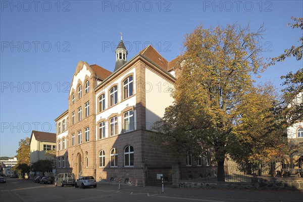 Pestalozzi School, Weinheim, Bergstrasse, Baden-Württemberg, Germany, Europe