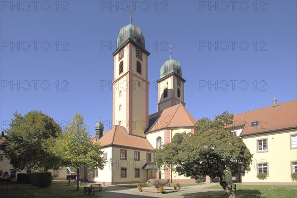 Gothic monastery church of the Assumption of the Virgin Mary, St. Märgen, Southern Black Forest,
