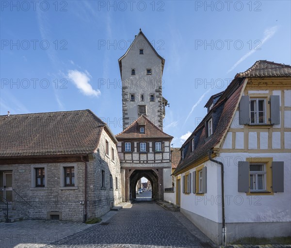 Medieval Lower Tor tor, core around 1400, extended in the 16th century, Mainbernheim, Lower